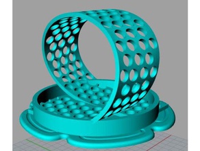 soporte para pinceles strumenti 3d print model - Mito3D
