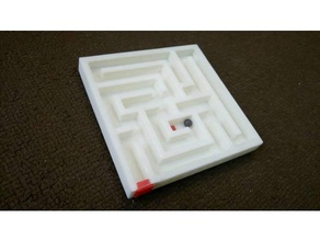 tampa bola labirinto brinquedos & games 3d print model - Mito3D