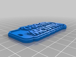oscar medina llaveros personalizado 3d print model - Mito3D