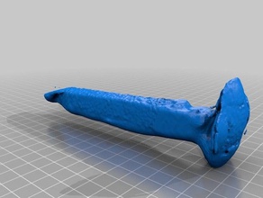 scan test 2 iron railroad spike scans & replicas makerbotdigitizer 3d print model - Mito3D