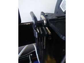 allen key organizer tool holders & boxes holder 3d print model - Mito3D