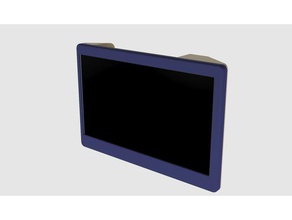 7 inch display case tontec innolux smooth version camera 7inch diy hdmi home vga 3d print model - Mito3D