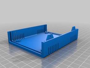 exocet laptimer bottom electronics customized 3d print model - Mito3D