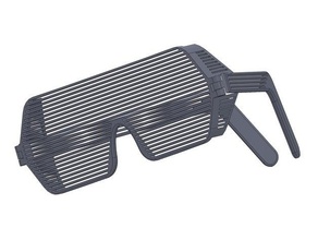 de drôles lunettes la mode drôle des parties soleil les 3d print model - Mito3D
