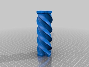 jaret do fidget twister coleção mecânico de brinquedos brinquedo espiral torção torcida 3d print model - Mito3D