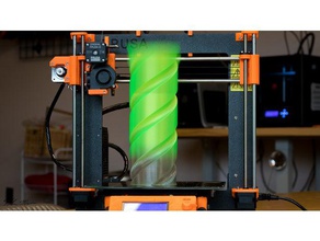 torção de vasos arte interativa torcida do vaso sinuoso recipiente 3d print model - Mito3D