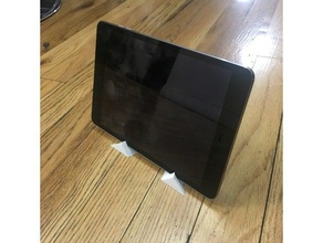 ipad stand tablet 3d print model - Mito3D