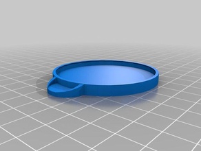 beer can lid 54mm collar kitchen & dining 3d print model - Mito3D