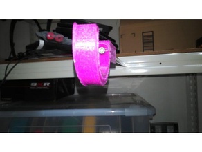filament holder up 25mm 1inch 3d printer accessories 3d print model - Mito3D