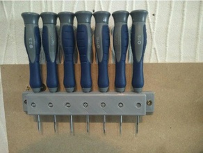 screwdriver holder hand tools 3d print model - Mito3D