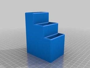 özel uzaktan caddy v1 organizasyon minimal minimalist uzak kumanda basit 3d print model - Mito3D