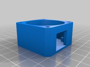 bibo touch ring shroud single extruder 3d printer parts fan 3d print model - Mito3D
