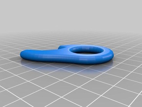 string release w rounded edges 3d printing 3d print model - Mito3D