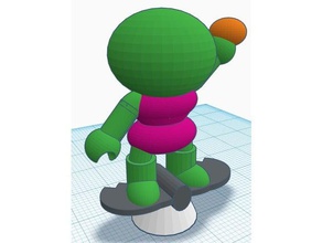cartoon figure - goblin guy toy & game accessories gaming miniature superhero 3d print model - Mito3D