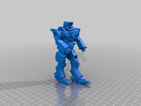 asc cyclops battloid 3d-drucken mecha robotech southern cross 3d print model - Mito3D