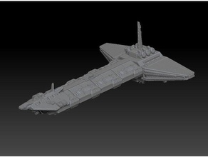 sgen-cargo à 11 jeux no mans sky vaisseau spatial 3d print model - Mito3D