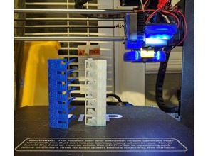 detailed calibration tower 3d printing tests bridge test detail overhang temperature 3d print model - Mito3D