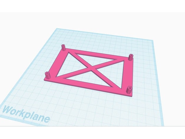 amiga 500 Netzteil mean well pt-65b-mount-Platte computer meanwell pt-65b 3D print model - Mito3D