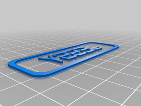 mon personnalisées balise de jessy les signes et logos personnalisé 3d print model - Mito3D