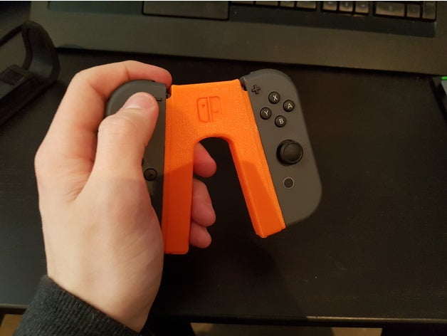 nintendo switch joy-con grip now rework video games joy con 3D print model - Mito3D