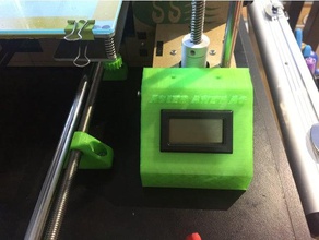 base temperatura humedad 3d printer accessories humidity temperature enclosure 3d print model - Mito3D
