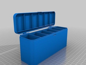 box ätherische öle - Organisation kundengebundene 3d print model - Mito3D
