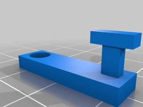 pista della tenda vela gancio parti di ricambio 3d print model - Mito3D