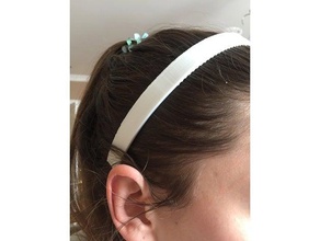 hair hoop accessories 3d print model - Mito3D