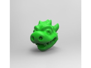 bowser portachiavi video giochi di gioco high poly ad alta risoluzione keychain mario modelli nes nintendo sculture snes 3d print model - Mito3D