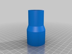 Vakuum-Schlauch-adapter 345 315 Teile kundengebundene 3d print model - Mito3D