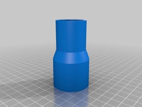 Vakuum-Schlauch-adapter 345 315 Teile kundengebundene 3d print model - Mito3D