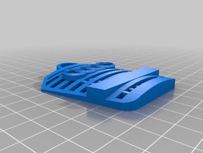 key chain audi keychains grille 3d print model - Mito3D