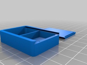 my customized box sliding top v4 containers 3d print model - Mito3D