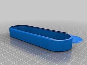 99length bisel de la caja los contenedores personalizado 3d print model - Mito3D