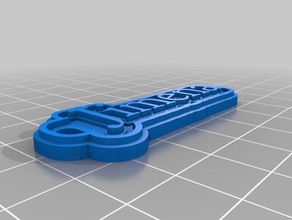 jimena llaveros personalizado 3d print model - Mito3D
