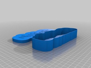 nathalie box Spielzeug & Spiele kundengebundene 3d print model - Mito3D