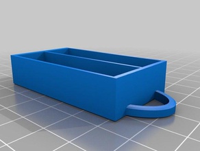 long slots tool holders & boxes chest drawers container drawer mini stackable 3d print model - Mito3D