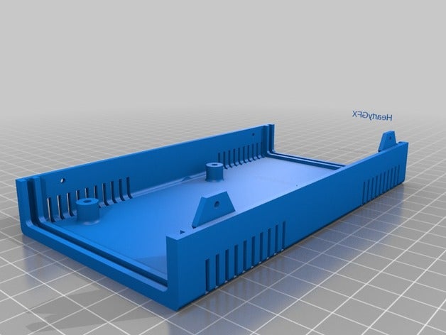 boîte de boden l'électronique personnalisé 3D print model - Mito3D