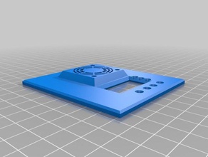 caso de que el paso hacia abajo módulo b3603 remezclada del ventilador la electrónica 3d print model - Mito3D