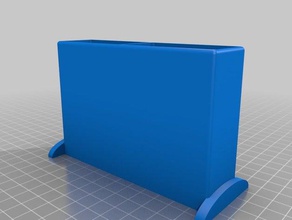 2 remoto titular los contenedores de hogares organización el organizador 3d print model - Mito3D