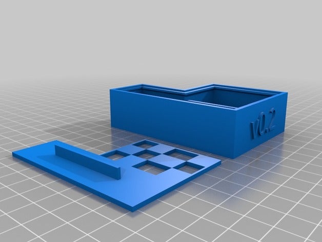 esp8266 - ds18b20 18650 La stampa 3d 3D print model - Mito3D