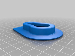 fabric clip decor 3d print model - Mito3D