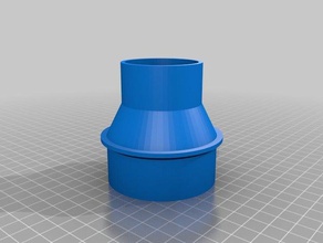 tablesaw vacuum final parts customized 3d print model - Mito3D