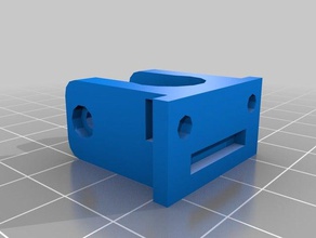 12mm linear rod endstop mount 3d printer parts 3d print model - Mito3D