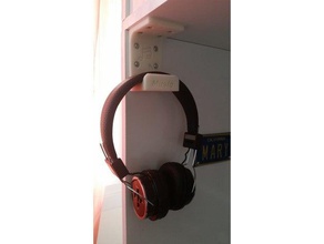 headphone stand angle support decor 3d print model - Mito3D