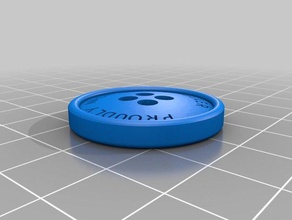 düğmesi pin aksesuarlar 3d print model - Mito3D