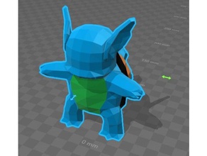 wartortle toy & game accessories 3d print model - Mito3D