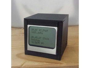 simple nokia 5110 3310 pantalla del módulo de la vivienda habitación electrónica 3d print model - Mito3D