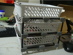 Speicher-rack Bleistift - Organisation 3d print model - Mito3D