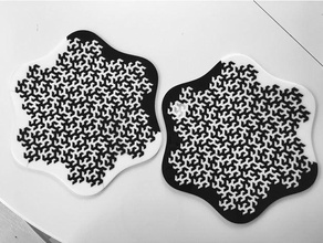 fractal puzzle puzzles 3d print model - Mito3D